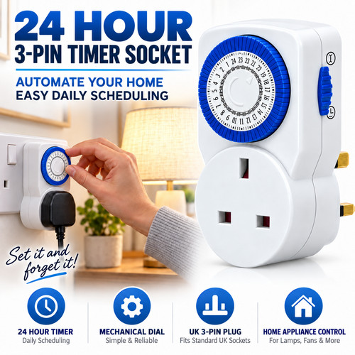 Hour electric timer switch - 24,