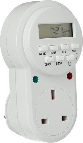 Electronic digital mains timer - digital,