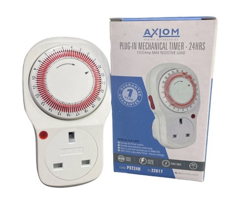 13amp plug mechanical - 13amp, timer