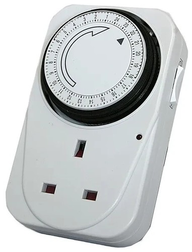 Hour electric mains plug in - 24,