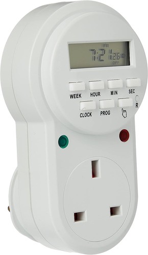 Electronic digital mains plug - digital,