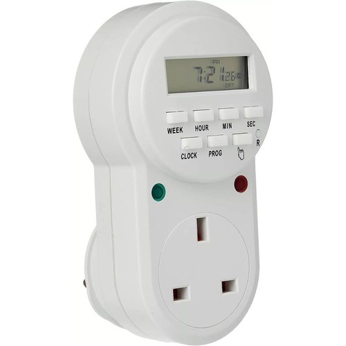 Digital mains plug timer - digital,
