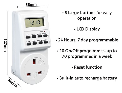 Eagle 13a mains plug 24 - eagle, plug-in
