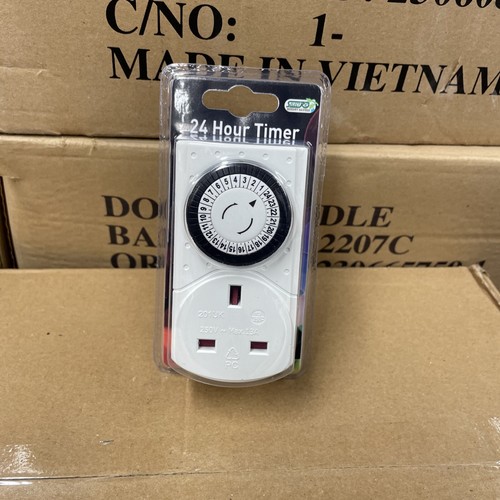 Hour electric mains plug - 24, in
